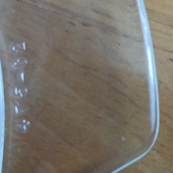 Vintage pyrex green flower casserole - Picture 4 of 5